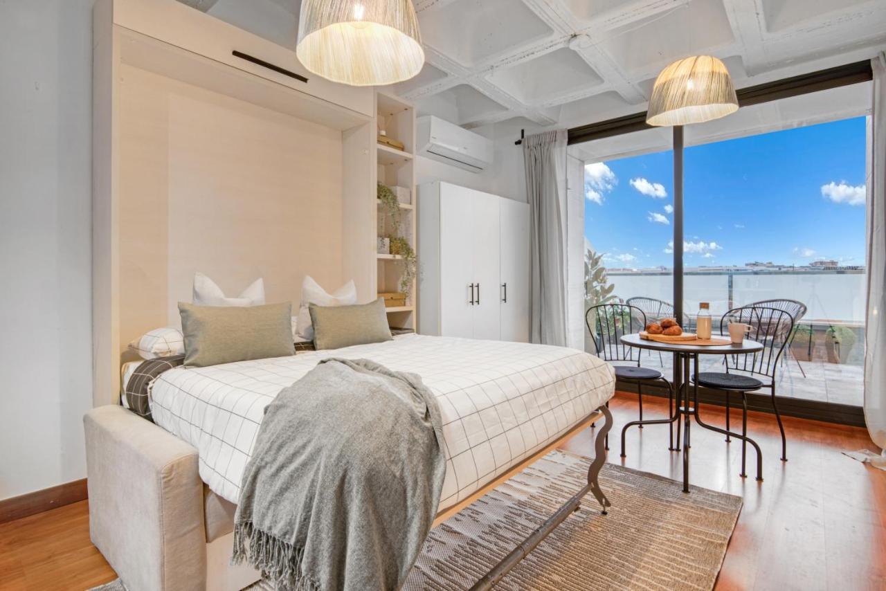 מדריד Cozy Penthouse, 20 Min To Downtown, Alcala Norte מראה חיצוני תמונה